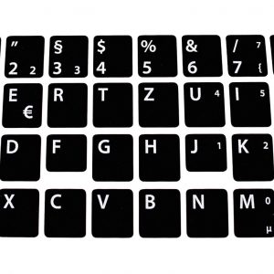 Tastaturaufkleber Deutsch fuer Laptop