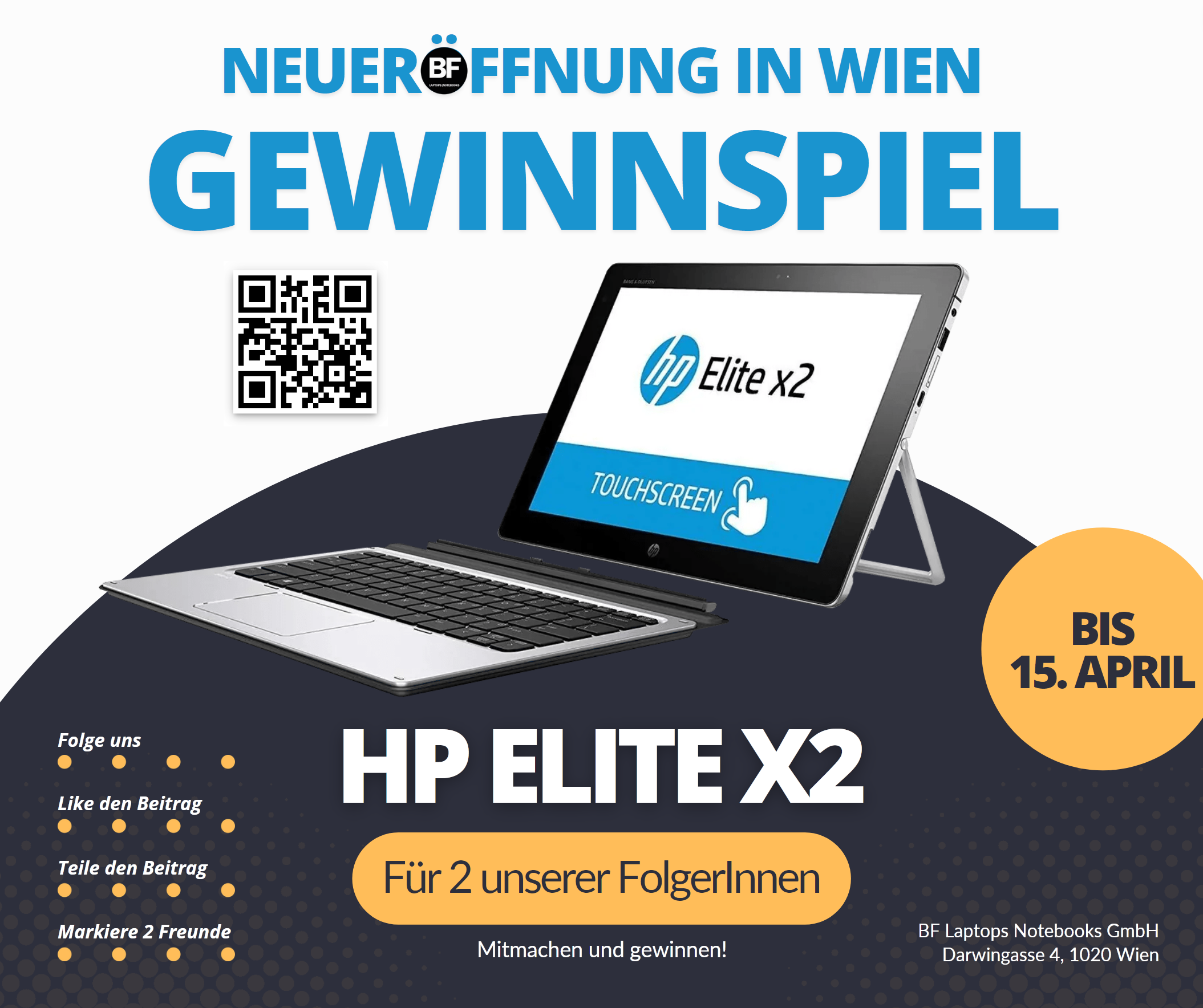 Giveaway: HP Elite X2 Notebook gewinnen!